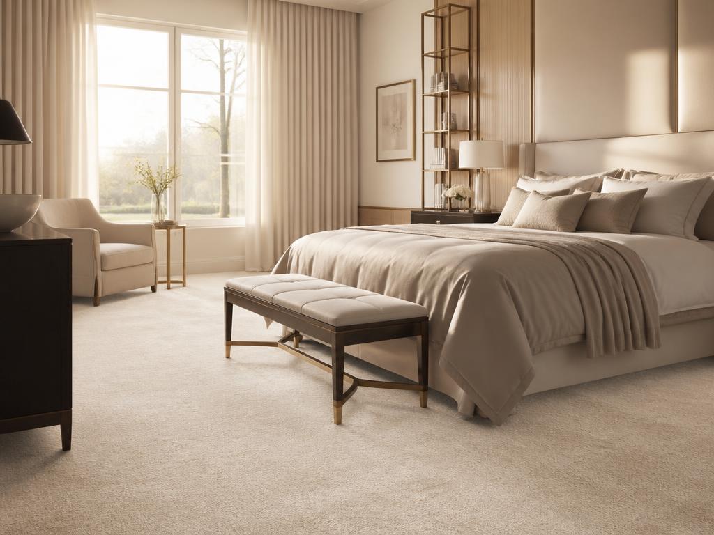 Carpet flooring in a luxury Georgia home
